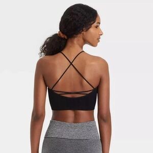 •Size XSmall• New Colsie Ladies Black Ribbed Brami Cami Top